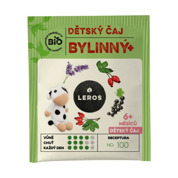 Leros Dětský čaj bylinný BIO nálevové sáčky 20x2 g