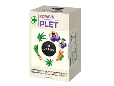 Leros Zdravá pleť nálevové sáčky 20x1,5 g Leros Zdravá pleť nálevové sáčky 20x1,5 g