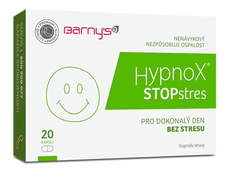 Barnys Hypnox Stopstres 20 kapslí