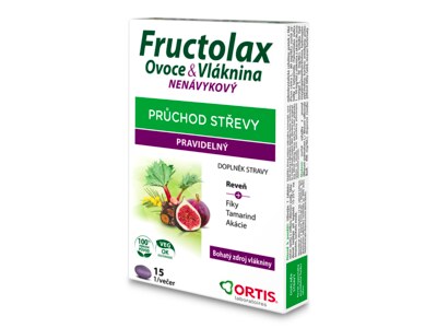 Fructolax Ovoce & Vláknina 15 tablet Fructolax Ovoce & Vláknina 15 tablet