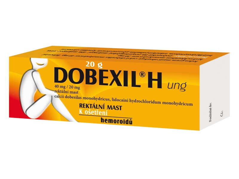 Dobexil H rektální mast 20 g