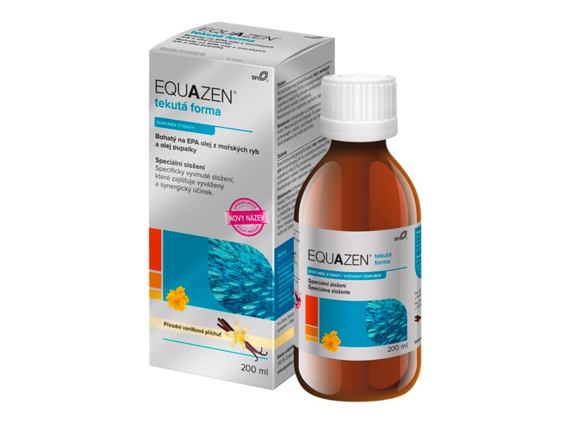 Equazen tekutá forma s příchutí vanilky 200 ml