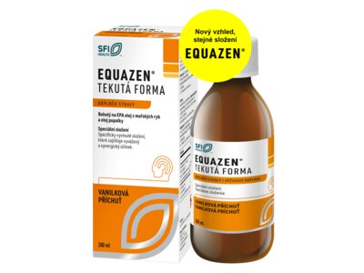 Equazen tekutá forma s příchutí vanilky 200 ml