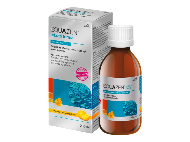 Equazen tekutá forma s příchutí citrónu 200 ml Equazen tekutá forma s příchutí citrónu 200 ml