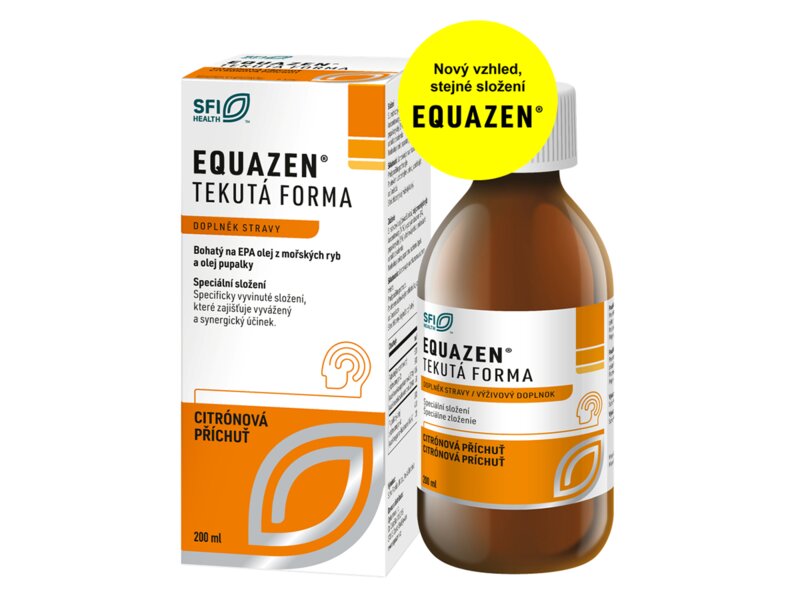 Equazen tekutá forma s příchutí citrónu 200 ml Equazen tekutá forma s příchutí citrónu 200 ml