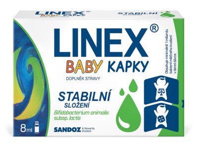 Linex Baby probiotika pro děti kapky 8 ml