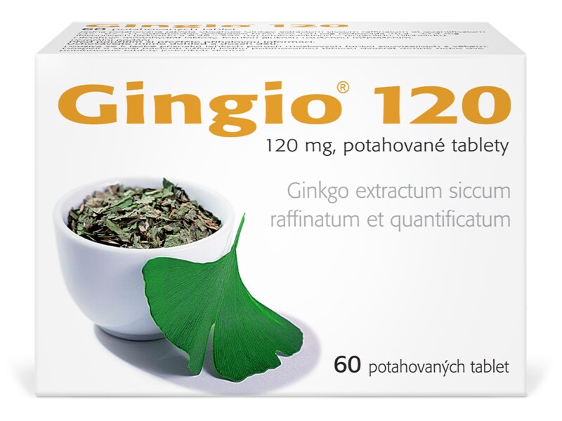 Gingio 120 mg 60 potahovaných tablet