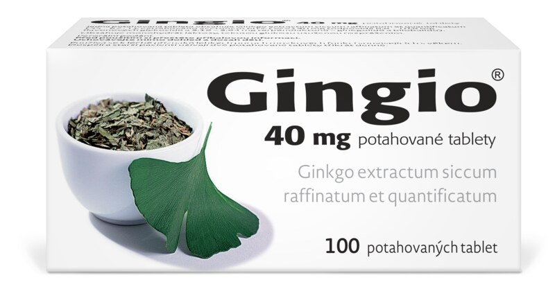 Gingio 40 mg 100 potahovaných tablet