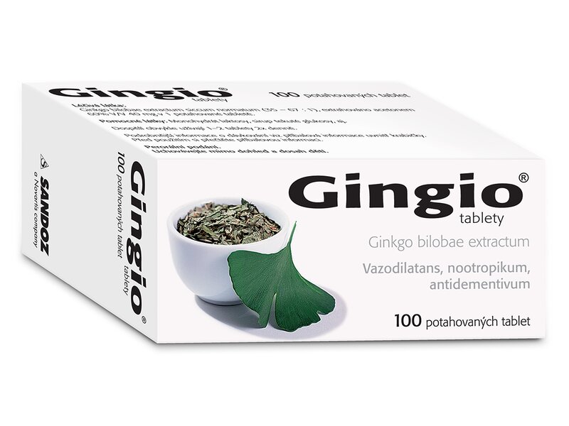 Gingio 40 mg 100 potahovaných tablet