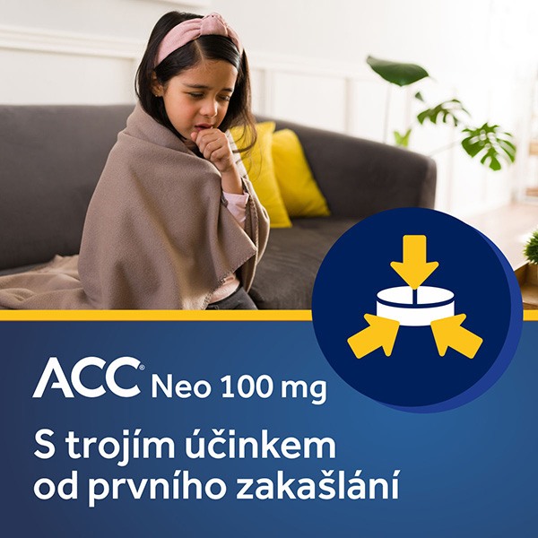 ACC 100 NEO 100 mg 20 šumivých tablet
