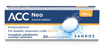 ACC 100 NEO 100 mg 20 šumivých tablet