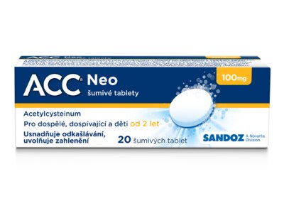 ACC 100 NEO 100 mg 20 šumivých tablet ACC 100 NEO 100 mg 20 šumivých tablet