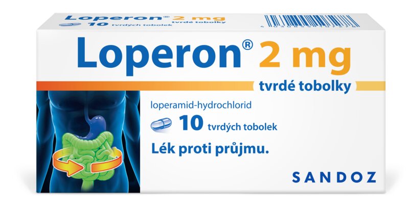 Loperon 2 mg 10 tvrdých tobolek
