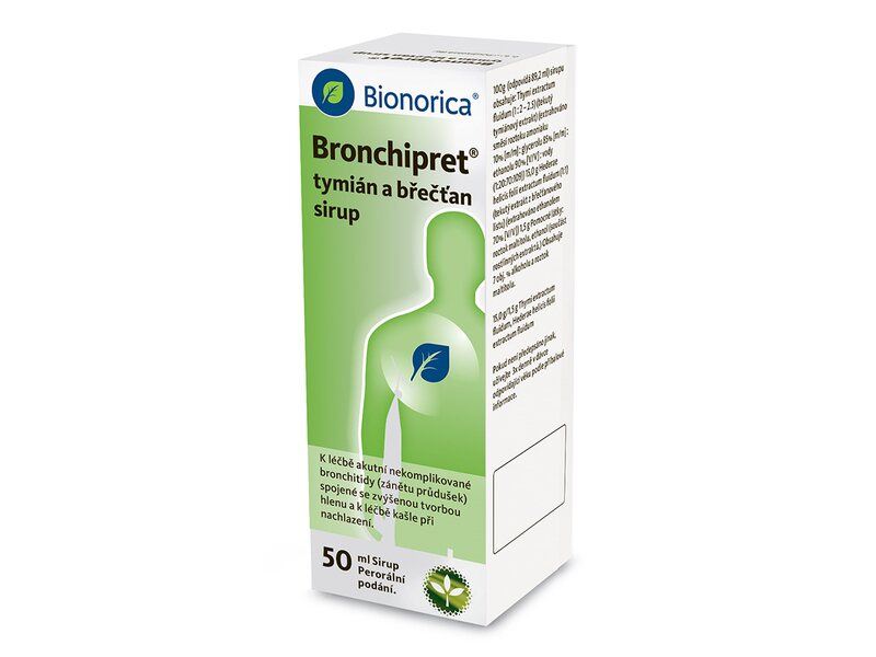 Bronchipret Tymián a břečťan sirup 50 ml