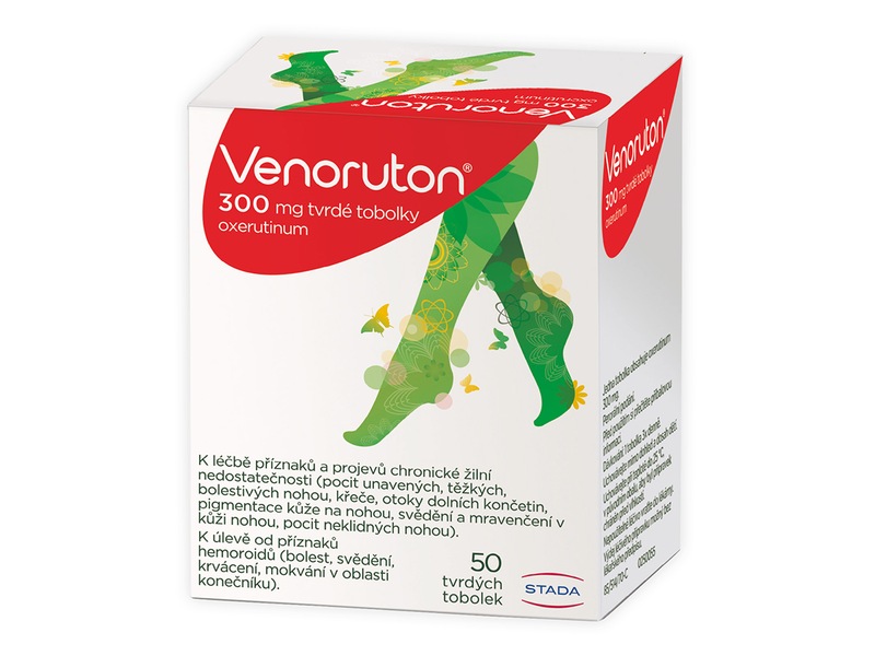 Venoruton 300 mg 50 tvrdých tobolek