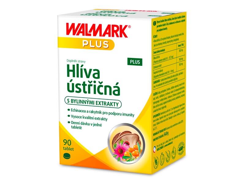 Walmark Hlíva ústřičná PLUS 90 tablet Walmark Hlíva ústřičná PLUS 90 tablet
