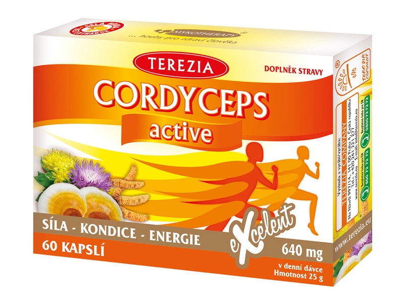Terezia Cordyceps active 60 kapslí