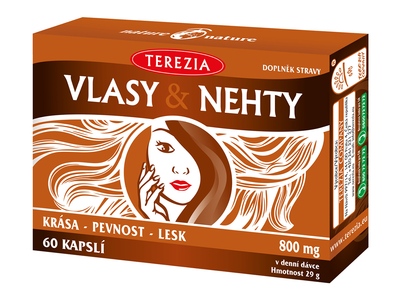 Terezia Vlasy & Nehty 60 kapslí
