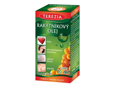 Terezia Rakytníkový olej 100% kapky 10 ml