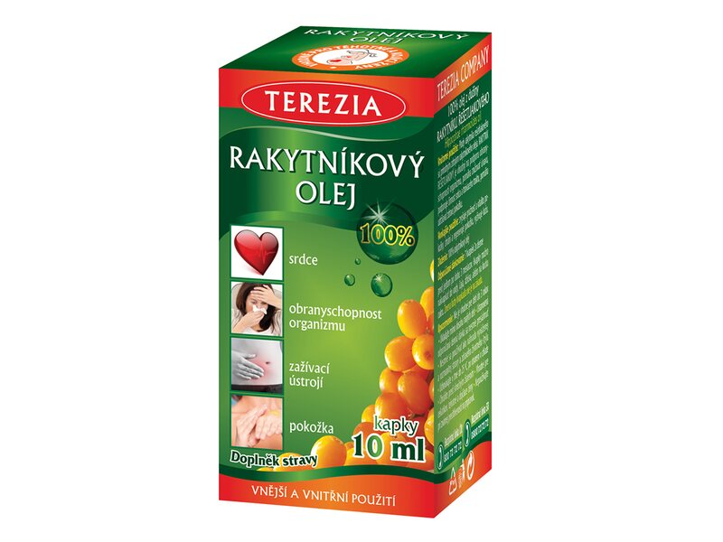 Terezia Rakytníkový olej 100% kapky 10 ml