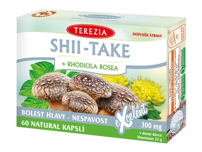 Terezia Shii-Take+Rhodiola Rosea 60 kapslí
