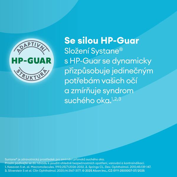 Systane Hydration zvlhčující oční kapky bez konzervačních látek 10 ml