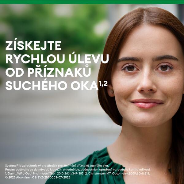 Systane Ultra zvlhčující oční kapky bez konzervačních látek 10 ml Systane Ultra zvlhčující oční kapky bez konzervačních látek 10 ml