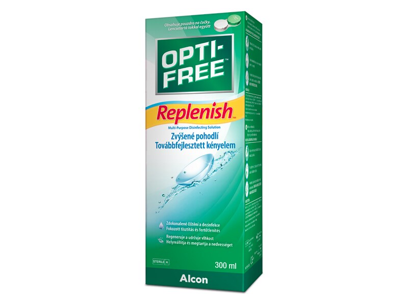 Opti-Free Replenish roztok na kontaktní čočky 300 ml