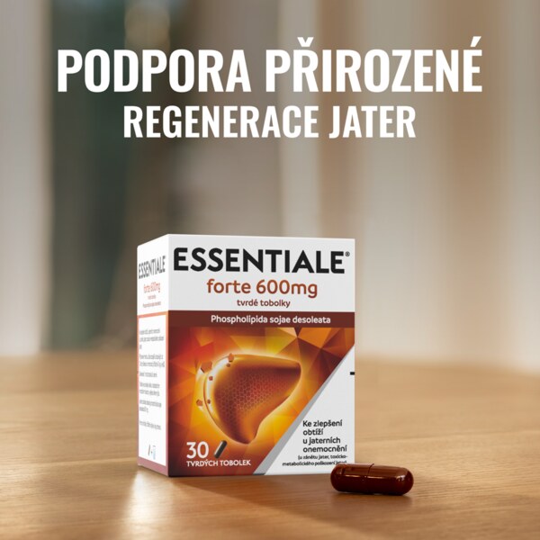 Essentiale Forte 600 mg 30 tvrdých tobolek Essentiale Forte 600 mg 30 tvrdých tobolek