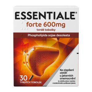 Essentiale Forte 600 mg 30 tvrdých tobolek Essentiale Forte 600 mg 30 tvrdých tobolek