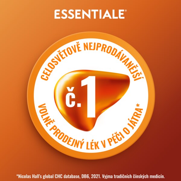 Essentiale Forte 600 mg 30 tvrdých tobolek