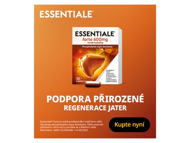 Essentiale Forte 600 mg 30 tvrdých tobolek Essentiale Forte 600 mg 30 tvrdých tobolek