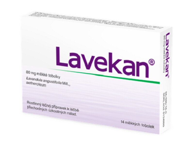 Lavekan 80 mg 14 měkkých tobolek