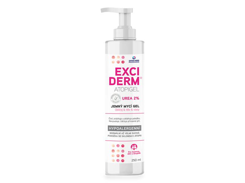 Exciderm Atopigel jemný mycí gel 250 ml
