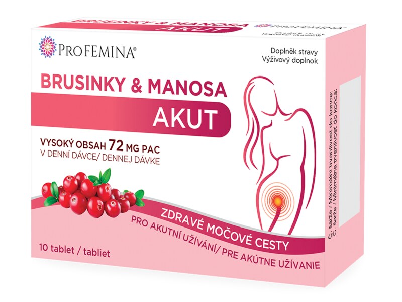 Profemina®  Brusinky & Manosa AKUT 10 tablet
