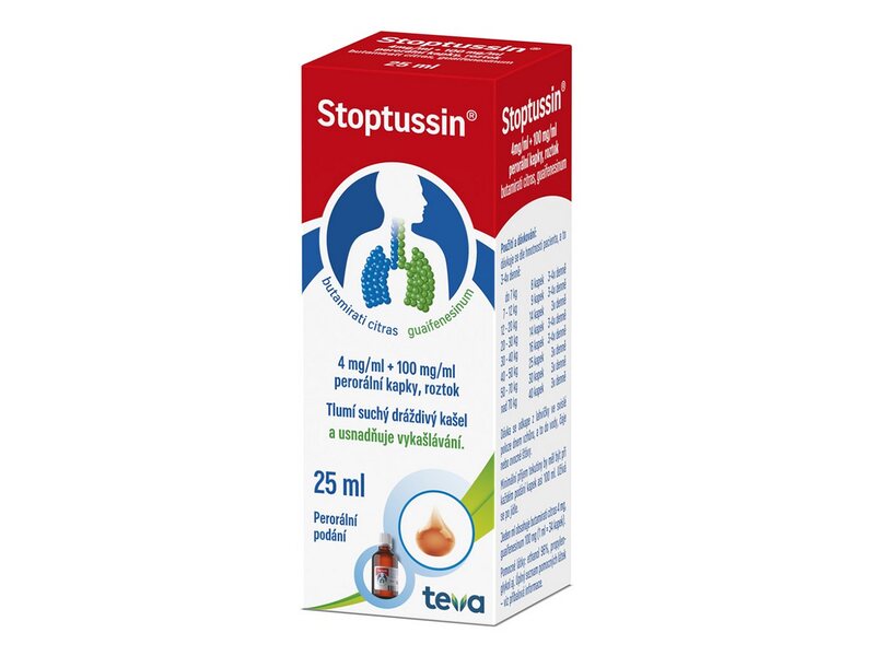 Stoptussin kapky 25 ml Stoptussin kapky 25 ml