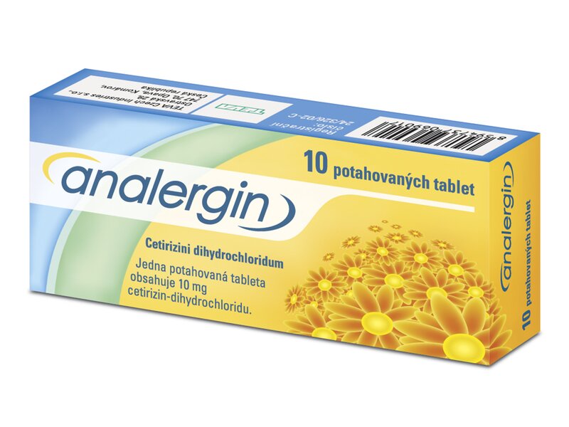 Analergin 10 mg 10 potahovaných tablet