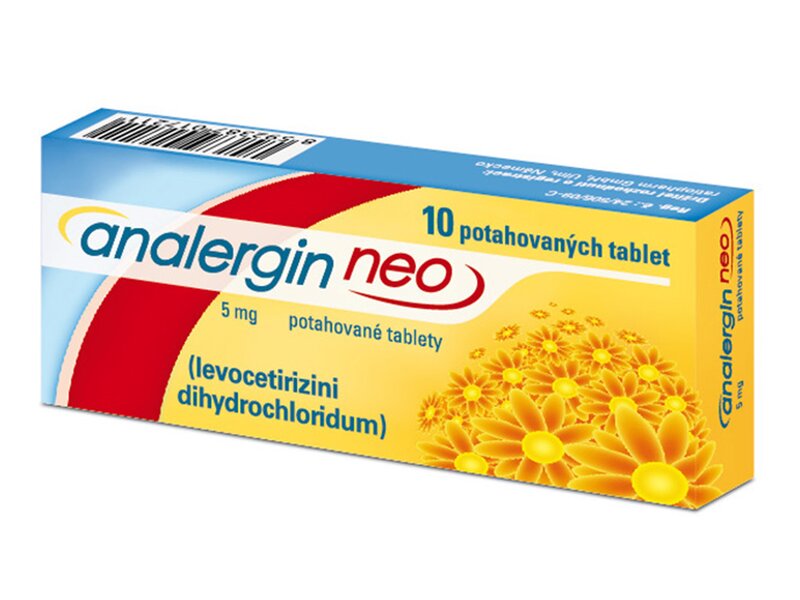 Analergin Neo 5 mg 10 potahovaných tablet