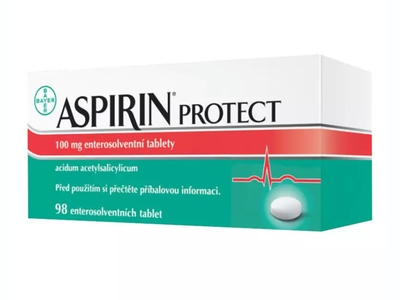 Aspirin Protect 100 mg 98 enterosolventních tablet