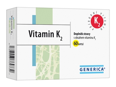 Vitamin K2 Generica 60 kapslí Vitamin K2 Generica 60 kapslí
