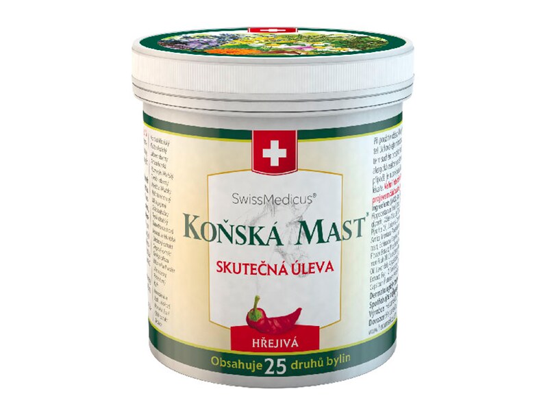 Herbamedicus Koňská mast hřejivá 250 ml