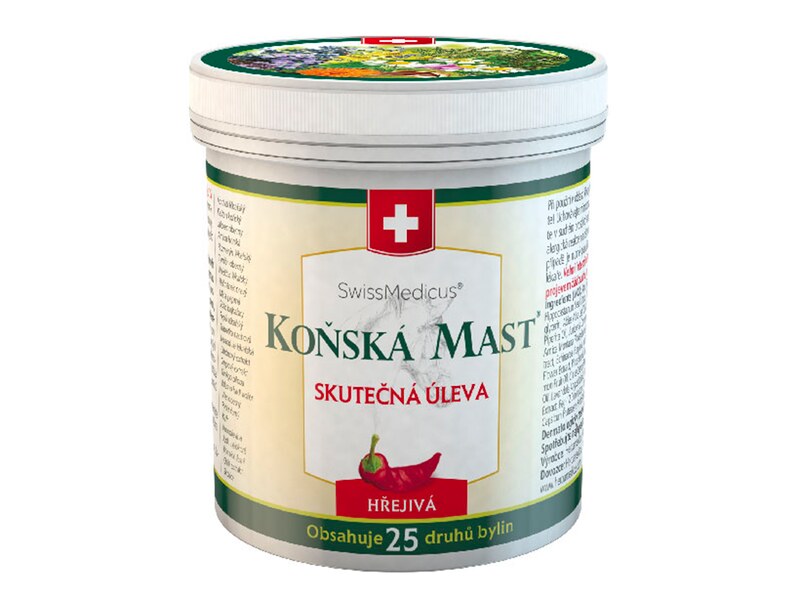 Herbamedicus Koňská mast hřejivá 500 ml