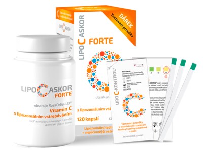 Lipo C Askor Forte 120 kapslí