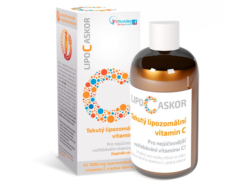Lipo C Askor tekutý lipozomální vitamin C 136 ml