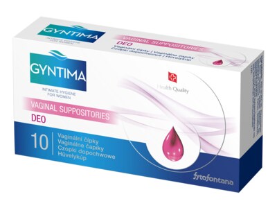 Gyntima Deo vaginální čípky 10 ks