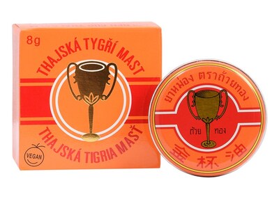 Thajská tygří mast Golden Cup balm 8 g