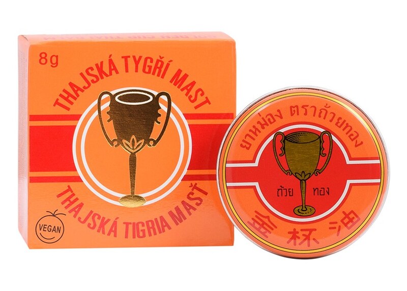 Thajská tygří mast Golden Cup balm 8 g Thajská tygří mast Golden Cup balm 8 g