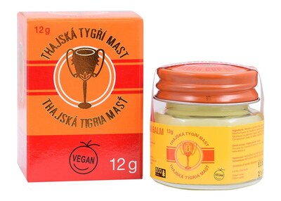 Thajská tygří mast Golden Cup balm 12 g
