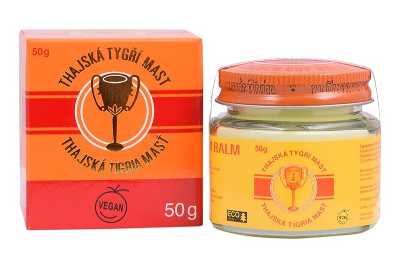 Thajská tygří mast Golden Cup balm 50 g