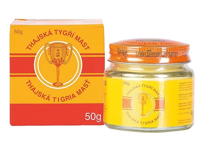 Thajská tygří mast Golden Cup balm 50 g Thajská tygří mast Golden Cup balm 50 g
